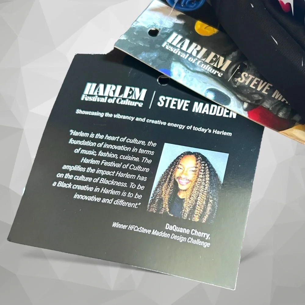 Steve Madden Harlem Belt Bag Festival of Culture Art DaQuane Cherry NWT - Picture 2 of 10